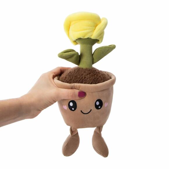 🔥Smoochy Pals Plant Plush YELLOW 10in For Valentine's/Mother's Day 2025 BNWT🔥 - Picture 3 of 4